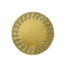Kagepapir &Oslash;36 cm Rund Udstanset Guld product photo