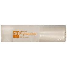 Freezer bag Catersource 40 ltr 450x850 mm 50 my with writing field LDPE product photo