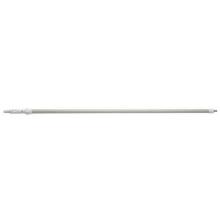 Telescopic shaft 160-278 cm with water passage Aluminum White product photo