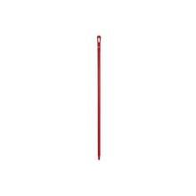 Skaft Ultra hygiejnisk &Oslash;34x1500 mm med Gevind PP R&oslash;d product photo