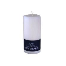 Block candle &Oslash;70x150 mm Burning time 50 hours Pure stearin White product photo