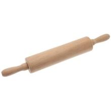 Rolling pin 25/43 cm with metal shaft Beech wood product photo