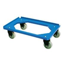 Trolley Mini Moove 60x40 cm 4 wheels Standard ABS PP Blue product photo