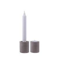 Betonstage 2-i-1 til fyrfadslys og stagelys product photo