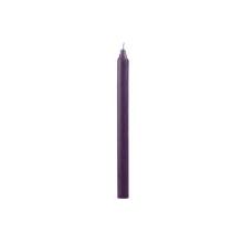 Rustic candle &Oslash;22x290 mm Burning time 10 hours Dark purple product photo