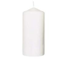 Block light &Oslash;60x130 mm Burning time 30 hours White product photo
