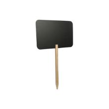 Sign Securit Rectangle on wooden stick 73x50x3 cm with White marker pen product photo