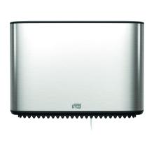 Toilet paper dispenser Tork T2 Jumbo Stainless steel product photo