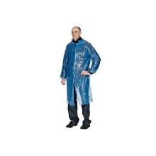 Disposable smocks Guest smocks with push buttons Individually packed Plastic Blu product photo