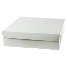 Cake box fold itself bottom to high bottom/low top model L350xW350xH100mm cardbo product photo