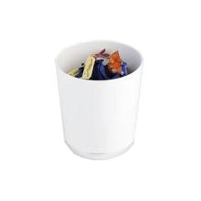 Affaldsspand &Oslash;13x15cm Bordmodel SAN Hvid/Krom product photo