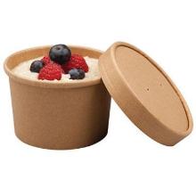 Cardboard cup Soup-To-Go 225 ml &Oslash;90/75x61 mm Brown product photo