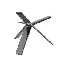 Buffet stand STAR 12 cm Rubber coated Metal Black product photo