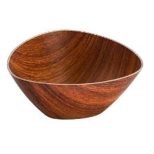 Bowl Retro 24x24x10.5 cm Triangle PS Brown product photo