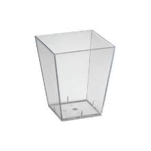 Bowl Amuse Bouche Aquare 150 ml 57x57x67 mm Square PS Brilliant product photo