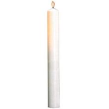 Altar candle &Oslash;80x650 mm Burning time 170 hours Pure candle wax White product photo