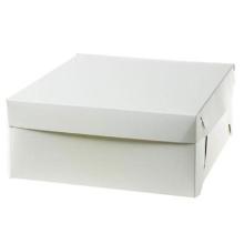 Cake box fold self bottom for high bottom/low top model L280xW280xH120mm cardboa product photo