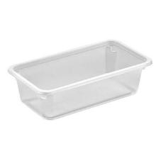 Plastbakke Kageboks K2182-1F 1-rum 640 ml 180x100x50 mm RPET Klar product photo
