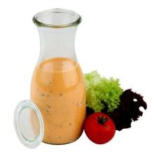 Patentflaske Weck 530 ml &Oslash;7.95x18.4 cm uden l&aring;g glas product photo