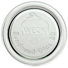L&aring;g Weck &Oslash;8.6 cm til Patentglas. Glas product photo