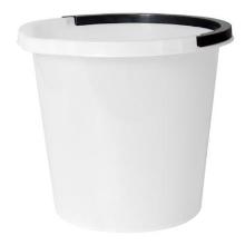 Bucket 10 ltr round with handle white product photo