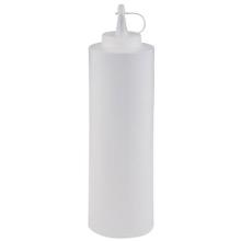 Plastflaske 700 ml &Oslash;7x24 cm med Tud/Skruel&aring;g Klar product photo