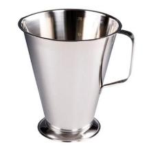 Measuring jug 2 ltr &Oslash;17x20 cm Conical with Graduation Stainless steel product photo