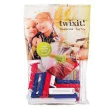 Plastklemme Twixit 15 stk &aacute; 6 cmed 5 stk &aacute; 11 cm. PP product photo