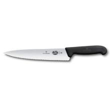 Chef's knife Victorinox 22 cm Wave blade with Fibrox handle Black product photo