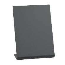 Sign Securit A7 L-shaped Vertical board Frosted black/glossy back 5 pcs per set product photo