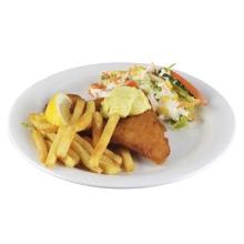 Plate &Oslash;27 cm Flat Wide tab Melamine White product photo