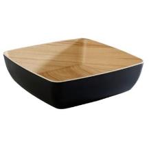 Sk&aring;l Frida 2.65 ltr 25x25x7.5 cm Melamin Sort/Tr&aelig;look product photo