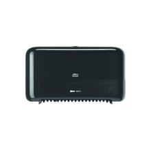 Dispenser Toiletpapir Tork T7 Mid-Size uden Hylse Sort til 2 rl product photo
