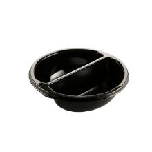 Bakke 2-rum C0198-2D &Oslash;200x55 mm Rund Sort CPET product photo