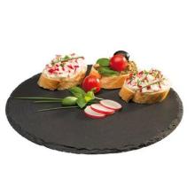 Serving plate &Oslash;28 cm Natural slate product photo
