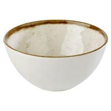 Sk&aring;l Stoneart 60 cl &Oslash;15x7.5 cm Melamin Hvid/Brun stenlook product photo