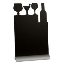 Tavle Skilt Securit Cocktail 26x37 cm med Hvid tuschpen med Alu fod product photo