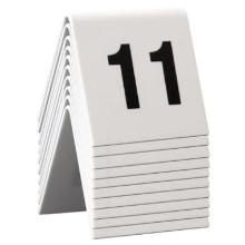 Bordskilt Securit nr 11-20 5x4x5 cm Akryl Hvid product photo