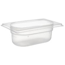Canteen 1/9 GN 0.6 ltr 17.6x10.8x6.5 cm Polypropylene Clear product photo