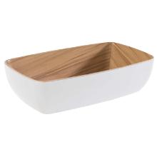 Sk&aring;l Frida 1.8 ltr 26.5x16.2x7.5 cm Melamin Hvid/Tr&aelig;look product photo