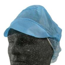 Hygienic hat Snood cap size XL with Shade/Hair pouch Blue product photo