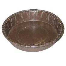 Cake tin &oslash;90/100x21 mm cardboard with brown PET product photo