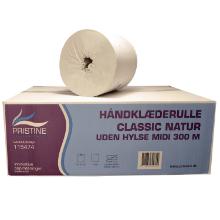 Towel roll Pristine 1-ply 300 m without sleeve Unperforated Nature product photo