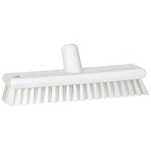 Gulvskrubbe 27 cm Medium med Vandgenneml&oslash;b Hvid product photo