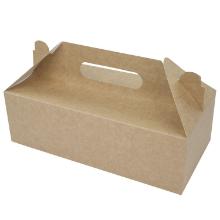 Transport box 280x140x90 mm Stackable with Handle Kraft Brown/White product photo