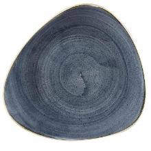 Plate Stonecast 22.9 cm Triangle Porcelain Blueberry product photo