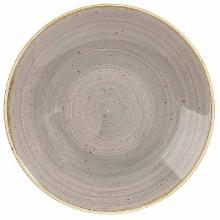 Tallerken Coupe Stonecast &Oslash;25.5 cm Dyb Porcel&aelig;n Gr&aring; product photo