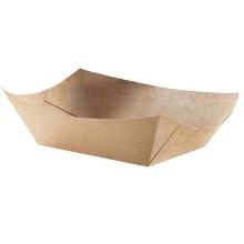 French Fries Tray L75xW48xH27mm Kraft/Cardboard/PLA Brown product photo