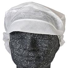 Hygienic hat Snood cap size XL with Shade/Hair pouch White product photo