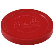 Lid Weck &Oslash;8.6 cm for patent glass. Silicone Red product photo